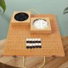 Folding Go Bowls and Imitation Jade Pieces Classic Board Game Weiqi