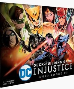 DC Comics Injustice Board Game: Deckbuilding Fun for Everyone