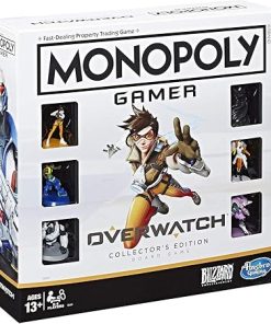 Monopoly Gamer Overwatch Collector’s Edition Board Game for Ages 13 and Up Gift for Overwatch Players
