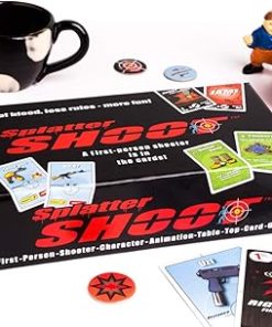 Splatter Shoot Fun Board Game for Friends and Family Entertainment
