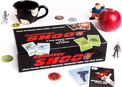 Splatter Shoot Fun Board Game for Friends and Family Entertainment Splatter Shoot Fun Board Game for Friends and Family Entertainment