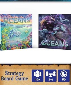 Northstar Game Studio Oceans Board Game – Beautiful Strategy Ecosystem Game | Families, Teens & Adults – 2-4 Players, Age 12+, 90 Mins 2