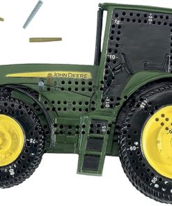 John Deere Tractor Shaped Cribbage Board Game with Pegs for Fun