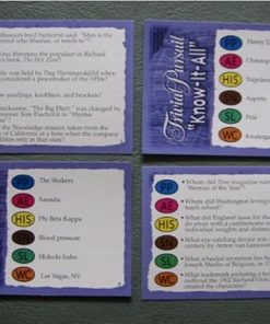 Trivial Pursuit Know It All Edition Game for Trivia Lovers 2