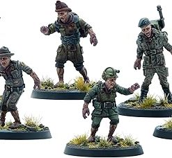 Fallout Wasteland Warfare Ghoulish Remnants Miniatures 6 Figure Set