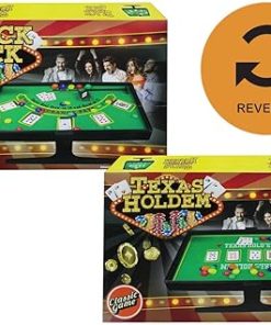 Texas Hold’em and Black Jack Game Set 2