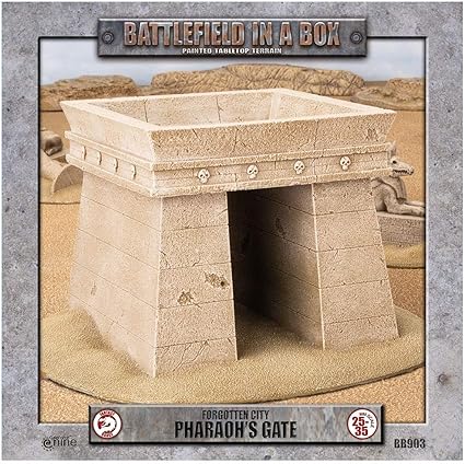 Battlefield in a Box – Forgotten City Pharaoh’s Gate (BB903) Battlefield in a Box - Forgotten City Pharaoh's Gate (BB903)
