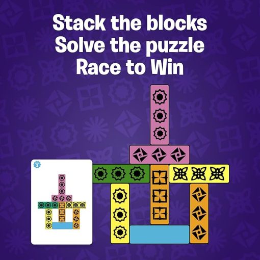 Blockwork by Uzzle Games - Fast Family Board Game for 2 to 4 Players - Image 2