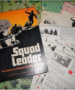 Squad Leader Infantry Combat Strategy Game Set for World War II