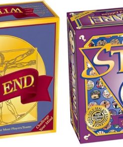 Wit’s End + Stare! = Challenging Board Game Bundle for Adults and Game Night