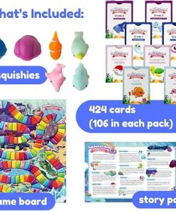 Mochi Squishy Toys Board Game for Kids in Pre-K to 2nd Grade 2