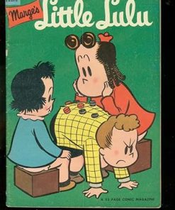 MARGE’S LITTLE LULU #70 1954-DELL COMICS-CHECKERS GAME VG