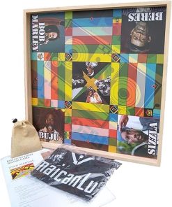 Jamaican Ludo Reggae Legends 24in Board Game for Family Game Night