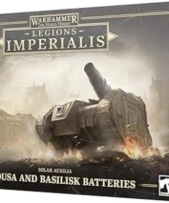 Warhammer Legions Imperialis Solar Auxilia Basilik Medusa Batteries Epic Scale