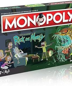 Monopoly Rick and Morty Board Game for 2 to 6 Players Ages 8 Plus 2
