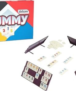 Deluxe Rummy De Luxe Classic Board Game for Family Fun and Strategy 2