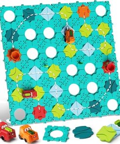 Logic Road Builder Toys for Kids, Puzzle STEM Games for Ages 4-8 2