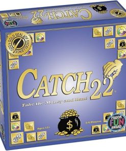 Catch 22 Board Game Fun for Family Game Night and Strategy Lovers