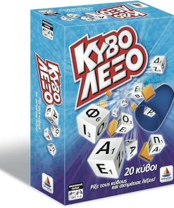 KIVOLEXO Greek Word Game for Family Enjoy Fun with Greek Yahtzee 2
