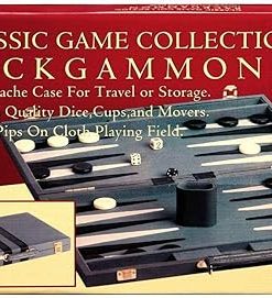 18 Inch Backgammon Attache Case for Easy Travel and Storage 2