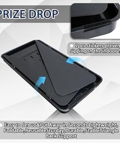 Mini Tabletop Plinko Board Game Foldable with 8 Customizable Pucks 2