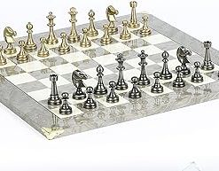 Bello Stefano Chessmen and Greenwich Chess Board from Italy 2