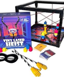 Tiny Laser Heist – Fun 3D Heist Game for 3-6 Players Ages 12+