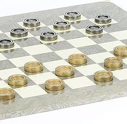 Greenwich and Michelangelo Checkers Board from Italy and Spain 2