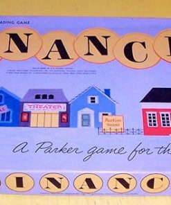 Vintage 1958 Finance Board Game Toy Business Trading Game 2