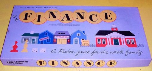 Vintage 1958 Finance Board Game Toy Business Trading Game - Image 2