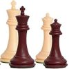 Collector Plastic Chess Set Pieces Only 3.75 Inch King Red White 4