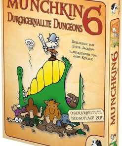 Munchkin 6 Crazy Dungeons Expansion for Pegasus Games 17216G 2
