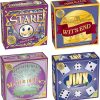 Fun Board Games Bundle for Family Game Night: Stare Up, Grabs, Eyecatcher, Jinx 4