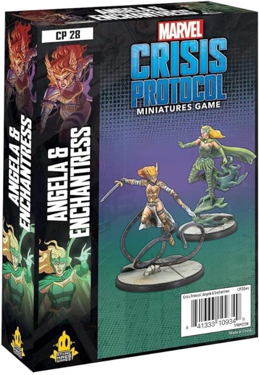 Marvel Crisis Protocol Angela and Enchantress Expansion by Fantasy Flight