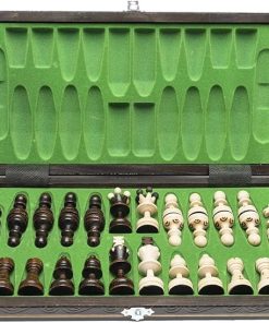 Handcrafted Wooden Chess Set with Board and Pieces – Perfect Gift Idea 2