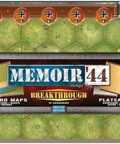Memoir ’44 Breakthrough Kit Board Game EXPANSION – 2 Double-Sided Oversize Maps for Epic WWII Battles! Strategy Game for Kids & Adults, Ages 8+, 2 Players, 30-60 MinPlaytime, Made by Days of Wonder 2
