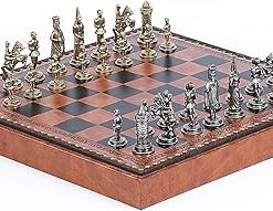 Bello Games Camila Chessmen and Marcello Cabinet Board from Italy 2