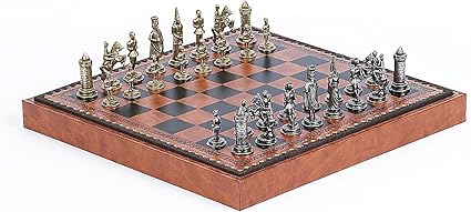 Bello Games Camila Chessmen and Marcello Cabinet Board from Italy 2 Bello Games Camila Chessmen and Marcello Cabinet Board from Italy - Image 2