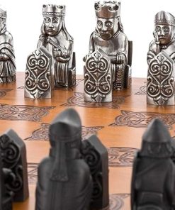 Royal Selangor British Museum Pewter Lewis Chess Set Gift Collection 2