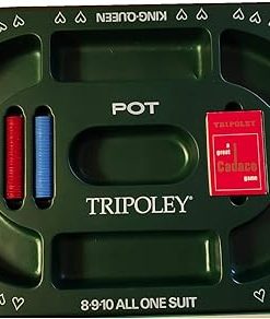 Vintage 1960 Tripoley Cadaco Michigan Rummy Board Game for Sale 2