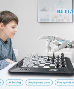Smart Talking Electronic Chess Board with LED for Kids and Adults 2
