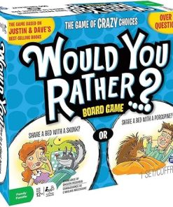 Spin Master Would You Rather Board Game 2014 Fun For All Ages