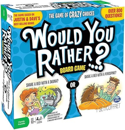 Spin Master Would You Rather Board Game 2014 Fun For All Ages Spin Master Would You Rather Board Game 2014 Fun For All Ages