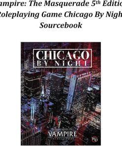 Vampire The Masquerade 5th Edition Chicago by Night Sourcebook Black 2