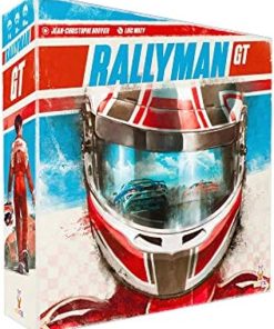 Rallyman GT Strategy Board Game Race Cars for 1 to 6 Players Ages 10+