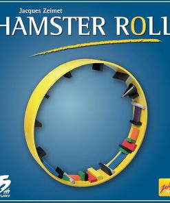 Hamster Roll, Most Unique Dexterity Game, Place Wooden Blocks in a Rotating Wheel – 25th Century Games