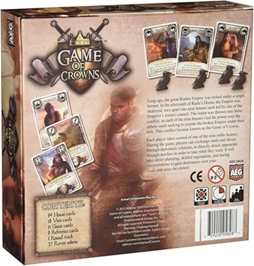 AEG Game of Crowns Strategy Board Game for Family Fun - Image 2