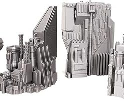 6mm Sci-Fi Cityscape Terrain Bundle for Epic Battletech Games 2