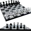 Portable 10″ Luxury Chess Set with Storage for Adults and Kids