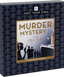 Murder Mystery Game Death on The Boat Interactive Family Party Game